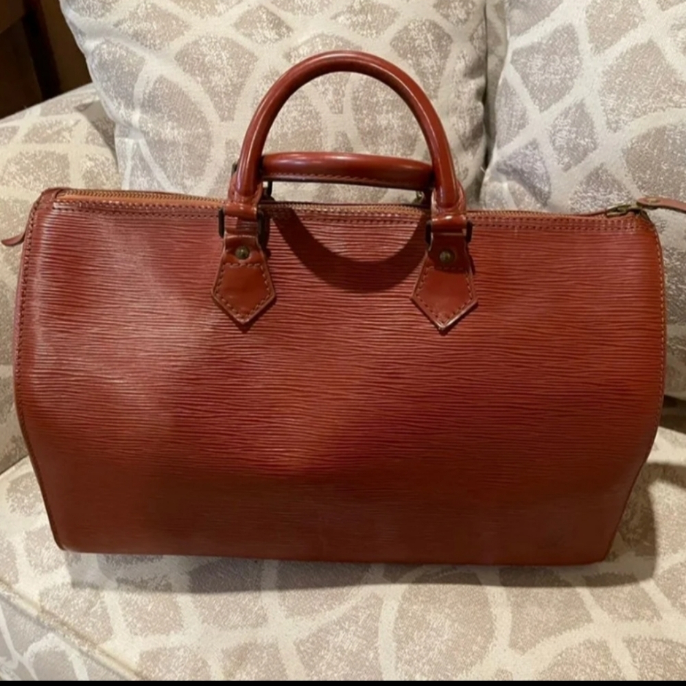 LV Louis Vuitton Epi Speedy
